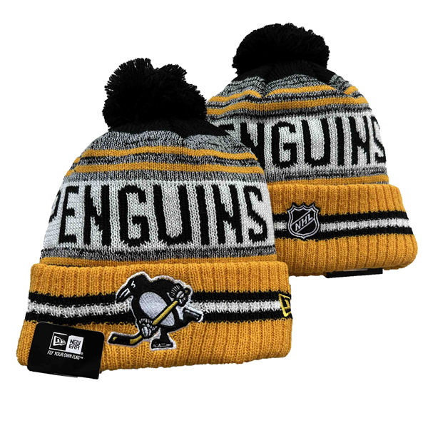 Pittsburgh Penguins Cuffed Pom Knit Hat 551016
