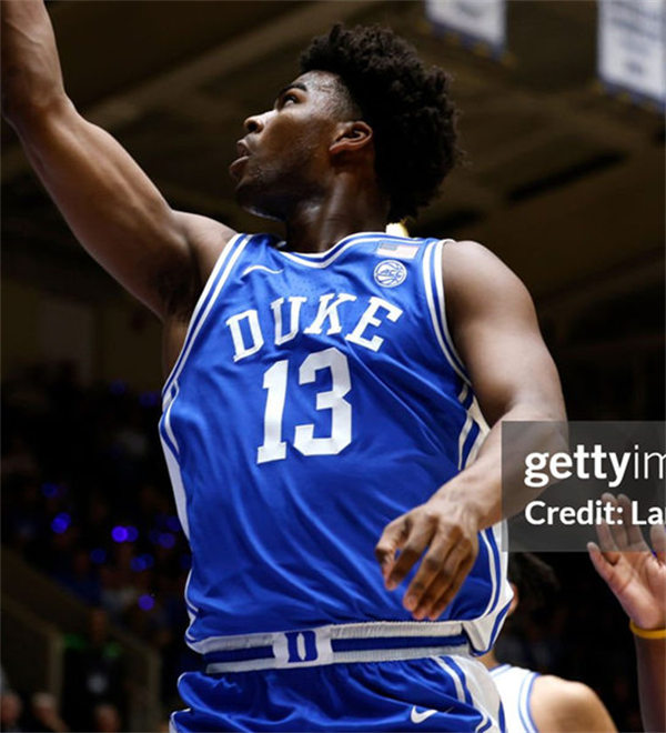 Mens Youth Duke Blue Devils #13 Sean Stewart Nike Royal College Basketball Game Jersey
