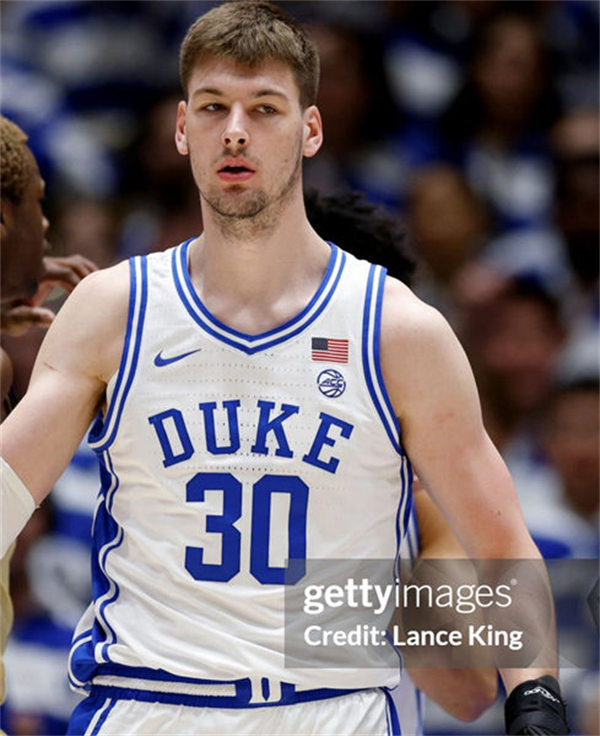 Mens Youth Duke Blue Devils #30 Kyle Filipowski Nike White College Basketball Game Jersey