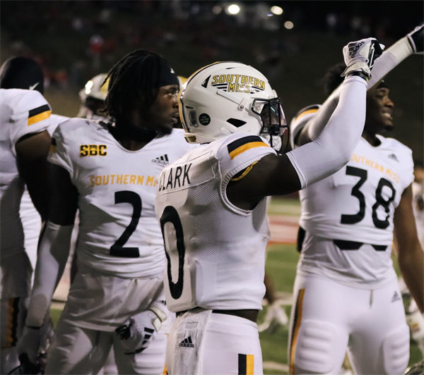 Mens Youth Southern Miss Golden Eagles Custom 2024 Football Game Jersey White
