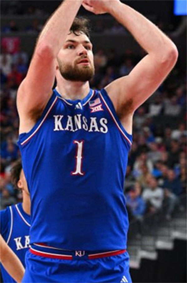 Mens Youth Kansas Jayhawks #1 Hunter Dickinson 2024 Royal Basketball Player Jersey