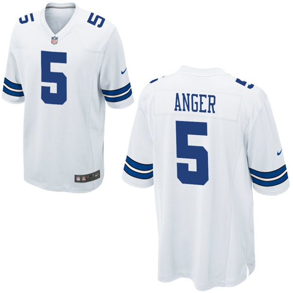 Youth Dallas Cowboys #5 Bryan Anger White Limited Jersey