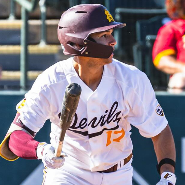 Men's Youth Arizona State Sun Devils Custom 2024 White College Baseball Jersey