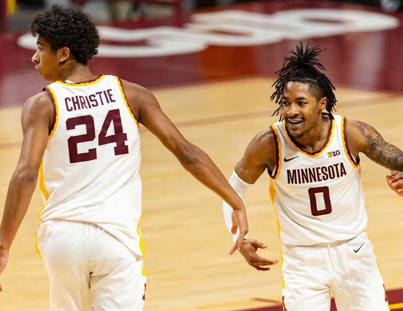 Men's Youth Minnesota Golden Gophers Custom Nike 2024 White College Basketball Game Jersey