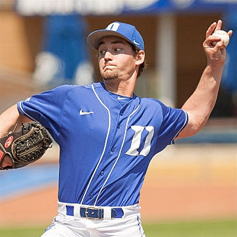 Mens Youth Duke Blue Devils Custom 2018 Roayl D College Baseball Jersey