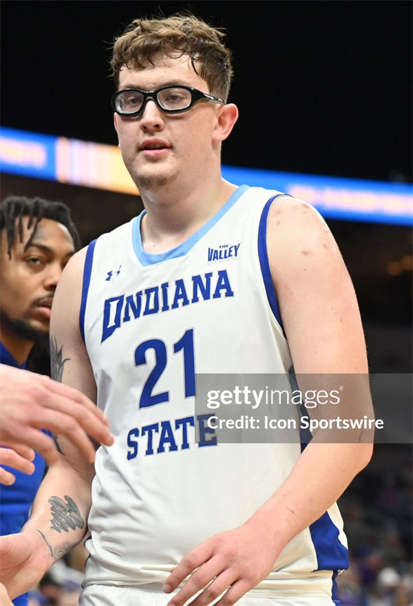 Mens Youth Indiana State Sycamores #21 Robbie Avila 2023-24 White College Basketball Game Jersey 