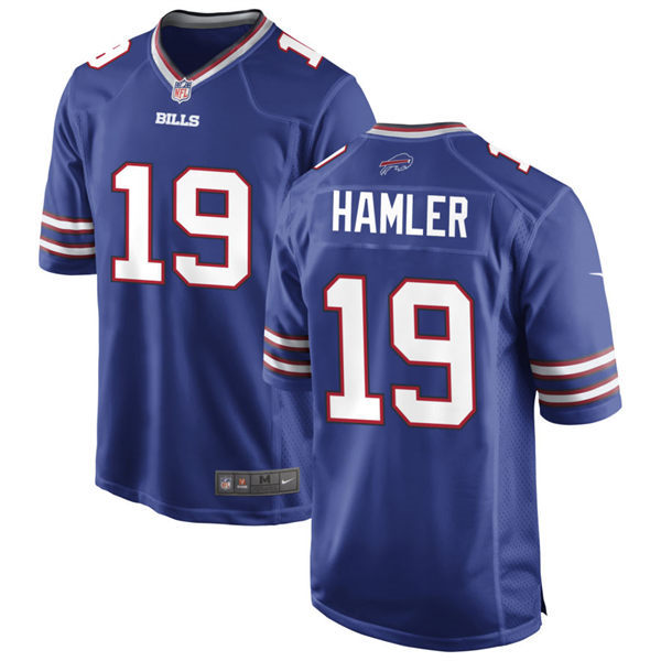 Mens Buffalo Bills #19 K. J. Hamler Nike Royal Team Color Vapor Limited Jersey