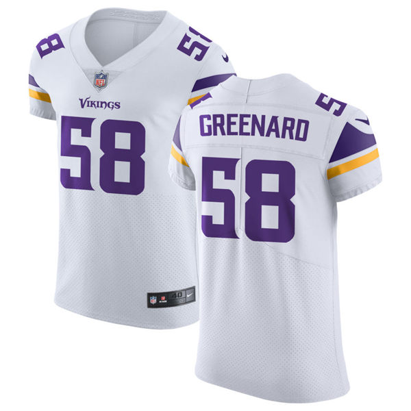 Men's Minnesota Vikings #58 Jonathan Greenard Nike White Vapor Untouchable Limited Palyer Jersey