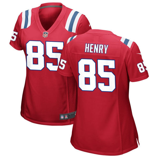 Womens New England Patriots #85 Hunter Henry Nike Red Alternate Limited Jersey