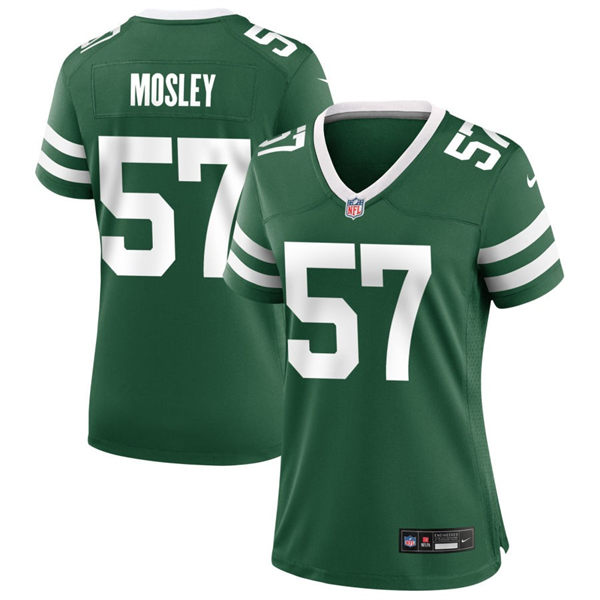 Women's New York Jets #57 C. J. Mosley Nike Green Legacy Game Jersey