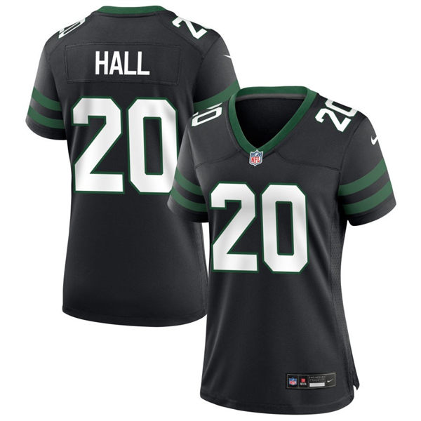 Women's New York Jets #20 Breece Hall Nike Black Alternate Limited Jersey