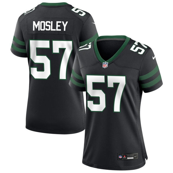Women's New York Jets #57 C. J. Mosley  Nike Black Alternate Legacy Game Jersey