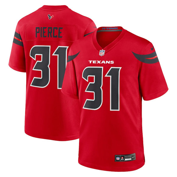 Men's Houston Texans #31 Dameon Pierce Nike 2024 Red Alternate F.U.S.E. Limited Player Jersey