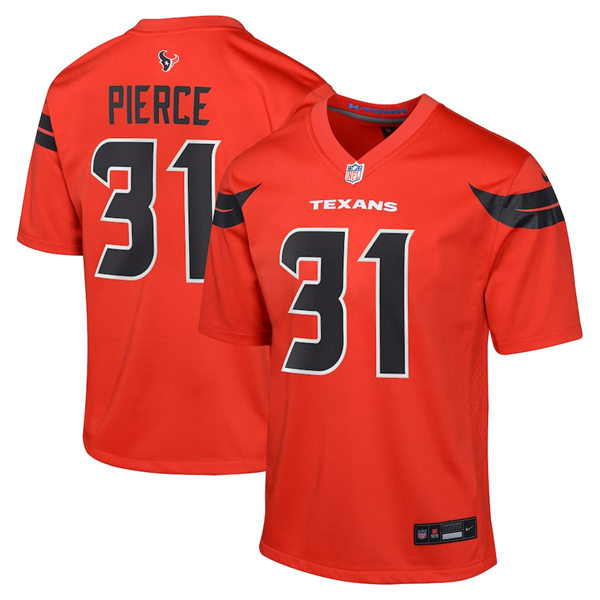 Youth Houston Texans #31 Dameon Pierce Nike 2024 Red Alternate Limited Jersey