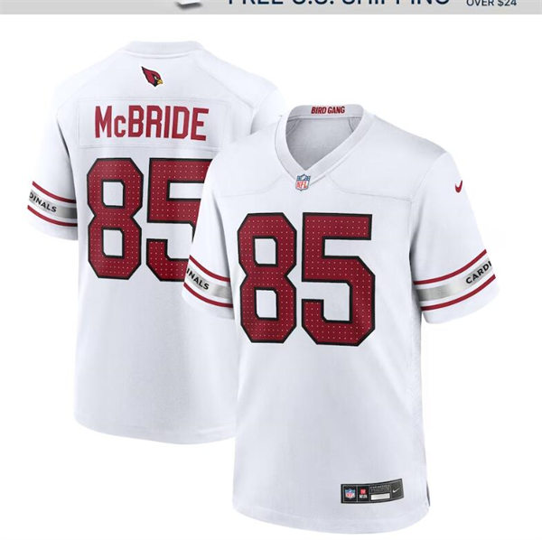 Mens Arizona Cardinals #85 Trey McBride White Vapor F.U.S.E. Limited Jersey