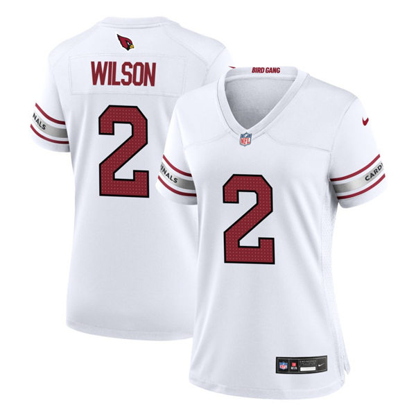 Womens Arizona Cardinals #2 Mack Wilson  White Limited Jersey