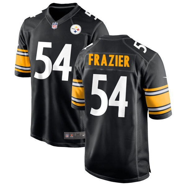 Youth Pittsburgh Steelers #54 Zach Frazier Nike Black Limited Player Jersey