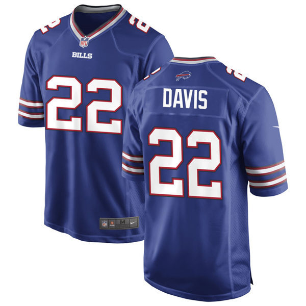 Mens Buffalo Bills #22 Ray Davis Nike Royal  Vapor F.U.S.E. Limited Jersey(2)