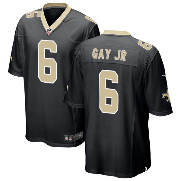Youth New Orleans Saints #6 Willie Gay Jr. Nike Black Vapor Untouchable Limited Jersey