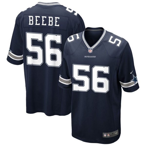 Mens Dallas Cowboys #56 Cooper Beebe Nike Navy Vapor F.U.S.E. Limited Jersey