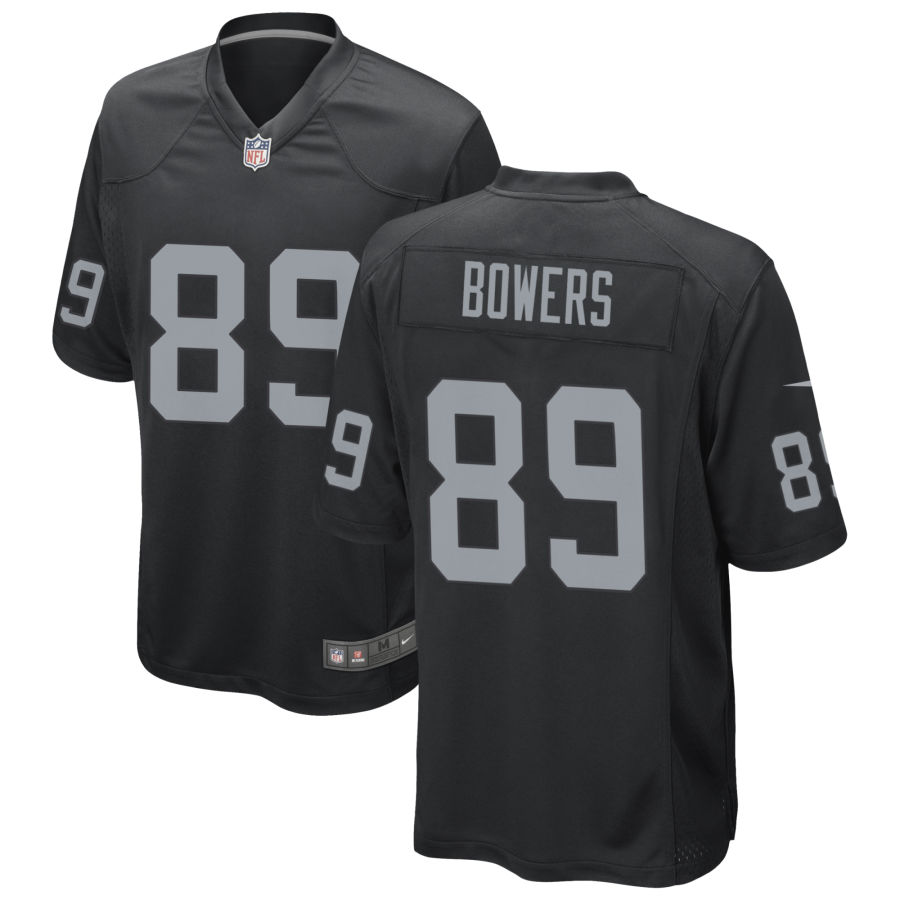 Men's Las Vegas Raiders #89 Brock Bowers Nike Black Vapor Untouchable Limited Player Jersey
