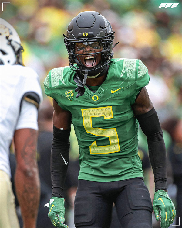 Mens Youth Oregon Ducks #5 Khyree Jackson Nike Green College Football Game Jersey