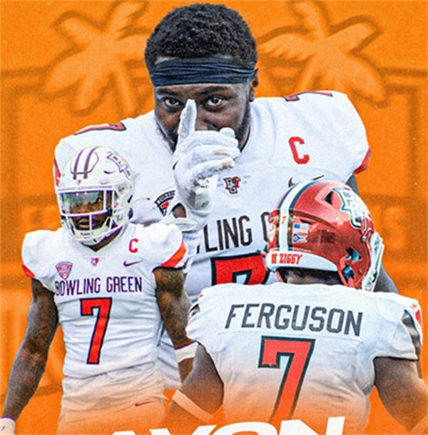 Mens Youth Bowling Green Falcons Custom 2023 White Bowling Green Football Game Jersey