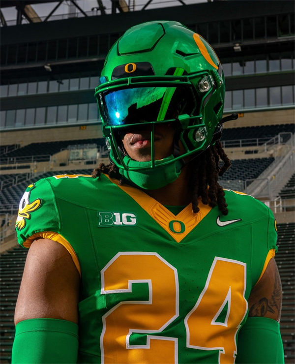 Mens Youth Oregon Ducks Custom Nike F.U.S.E. Limmited 2024 GANG GREEN Retro Football Game Jersey