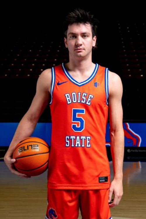 Boise State Broncos Custom Nike Orange 2025-26 College Basketball Jersey