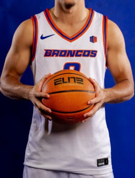 Boise State Broncos Custom Nike White Limited 2025-26 College Basketball Jersey