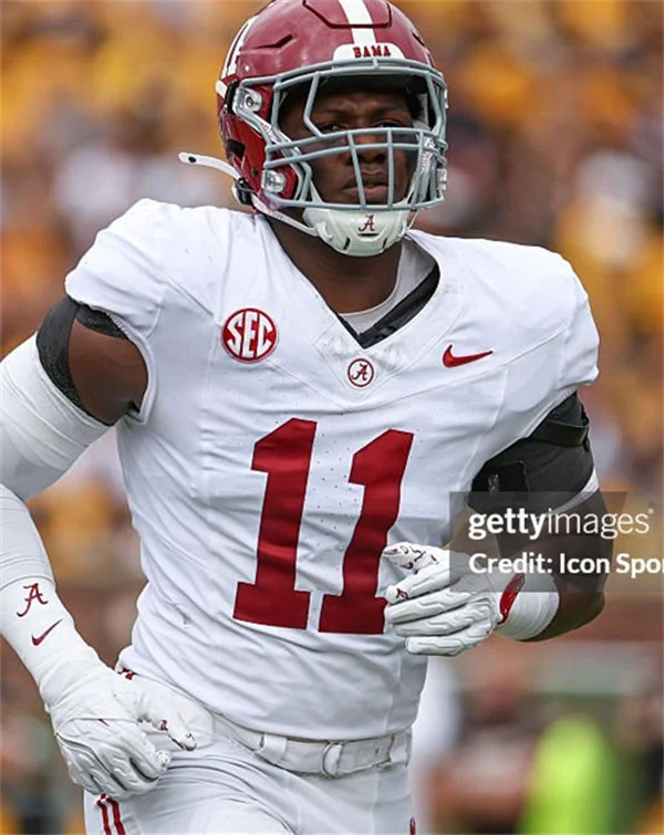 Alabama Crimson Tide #11 Jordan Renaud White College Football Game Jersey