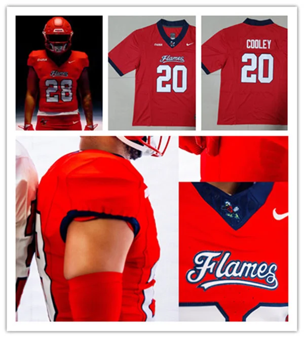 Liberty Flames Custom Nike 2025 Red College Football Jersey