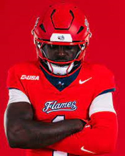 Liberty Flames #1 Julian Gray Nike 2025 Red College Football Jersey