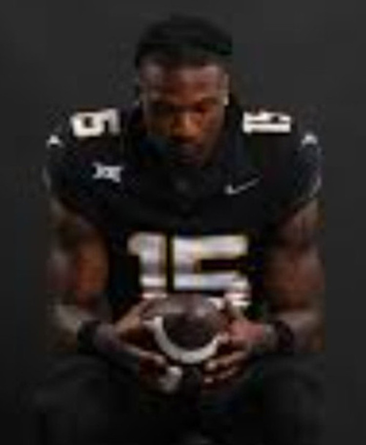 UCF Knights #15 Jyaire Brown Plumlee Nike Black White Away 2022 College Football Game Jersey