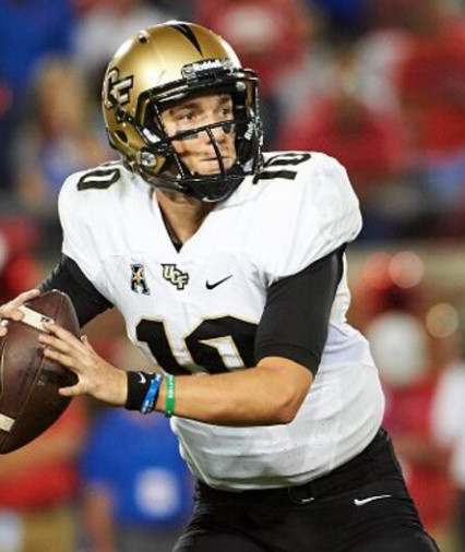 UCF Knights #10 Davi Belfort  Plumlee Nike White Black Away 2022 College Football Game Jersey