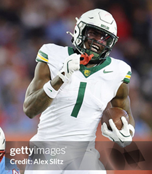 Baylor Bears #1 Michael Trigg 2025 White College Football Jersey