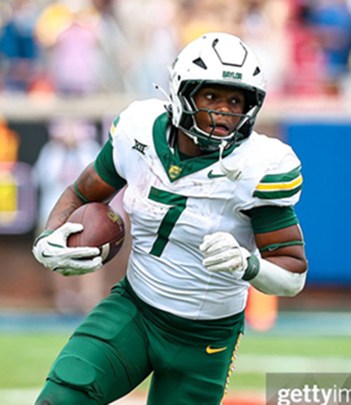 Baylor Bears #7 Bryson Washington 2025 White College Football Jersey