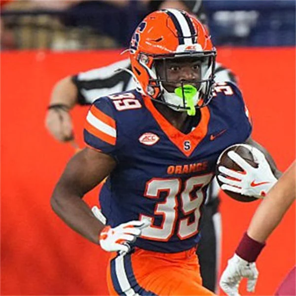 Syracuse Orange #39 TYLIK HILL Navy College Football Game Jersey 