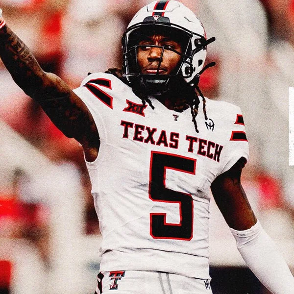 Texas Tech Red Raiders #5 Patrick Mahomes II 2025 White Football Game Jersey