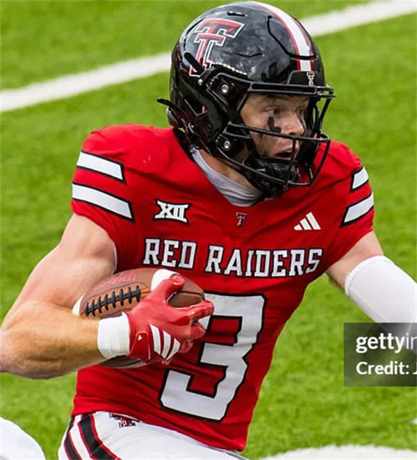 Texas Tech Red Raiders #3 Coy Eakin 2025 Red Football Game Jersey