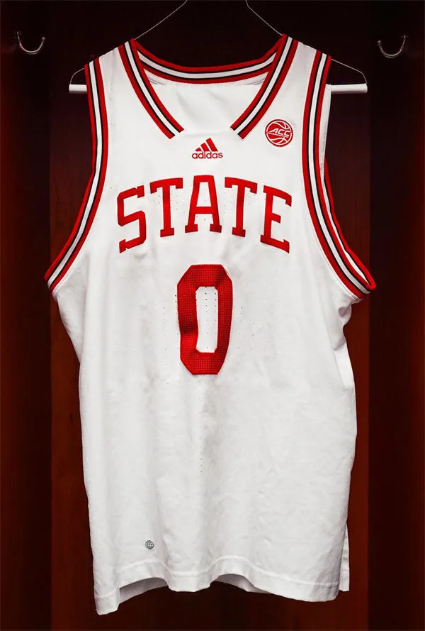 NC State Wolfpack #0 Jordan Snell 1983 40th Anniversary Throwback Basketball Jersey