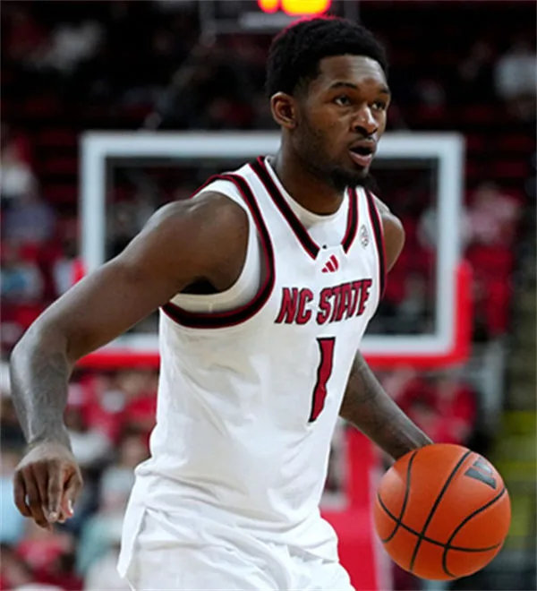 NC State Wolfpack #1 Darrion Williams 2025 White College Basketball GameJersey