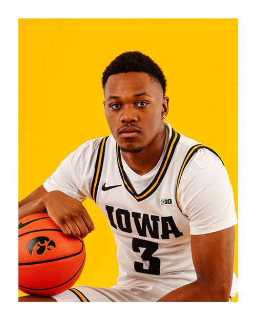 Iowa Hawkeyes Custom Nike 2025 White College Basketball Game Jersey