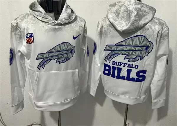 Buffalo Bills Nike White 2025 Rivalry Series Hoodie Printed Quality