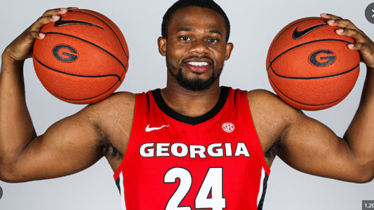 Georgia Bulldogs #21 Jake Wilkins 2025 Red College Basketball Game Jersey