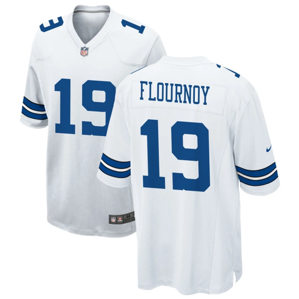 Mens Dallas Cowboys #19 Ryan Flournoy Nike White Vapor F.U.S.E. Limited Jersey