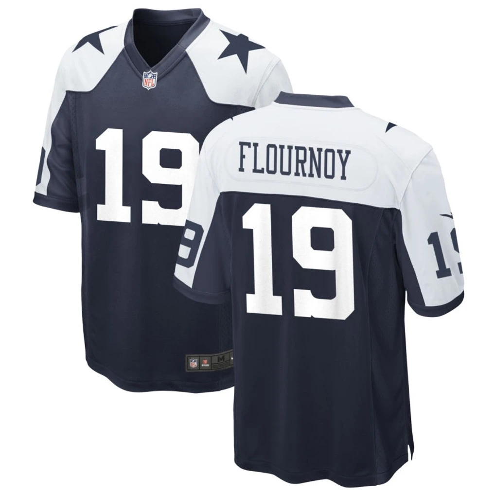 Mens Dallas Cowboys #19 Ryan Flournoy Nike Navy Alternate Vapor F.U.S.E. Limited Jersey