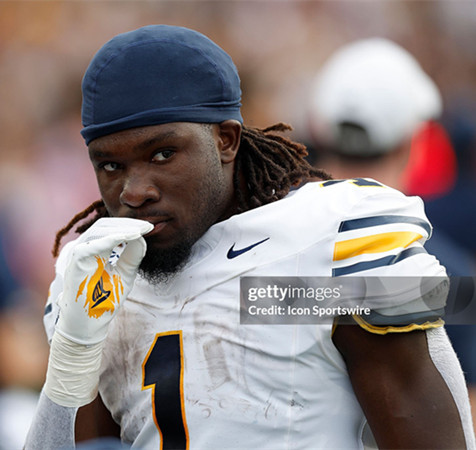 California Golden Bears #1 Kendrick Raphael 2024 ACC White Football Game Jersey