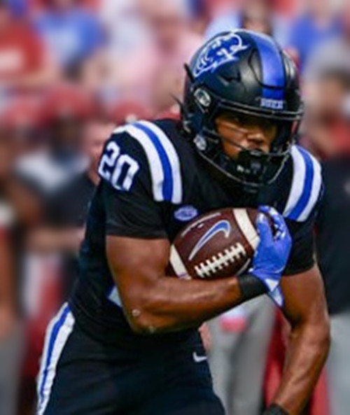 Duke Blue Devils #20 Nate Sheppard 2025 Black College Football Game Jersey