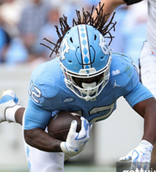 North Carolina Tar Heels #12 Demon June 2025 Blue F.U.S.E. College Football Game Jersey